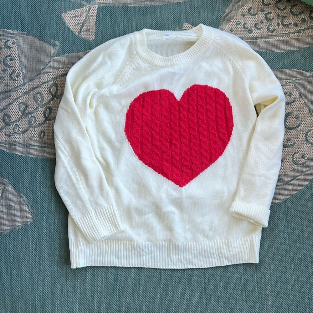 Heart sweater